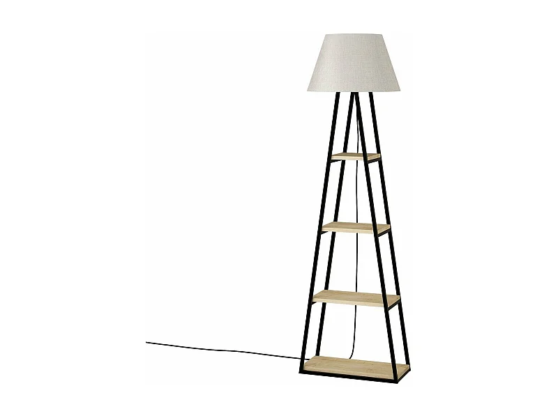 Lampe avec 4 étagères H165 cm - PAL