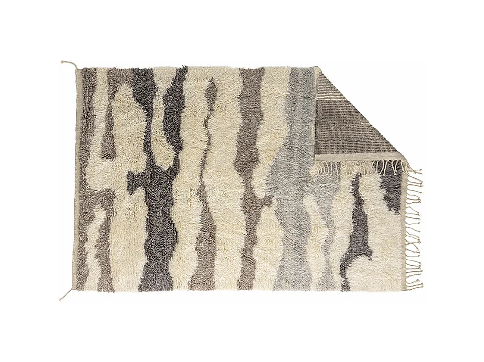 Tapis Déco en Laine "David" 160x230cm Multicolore