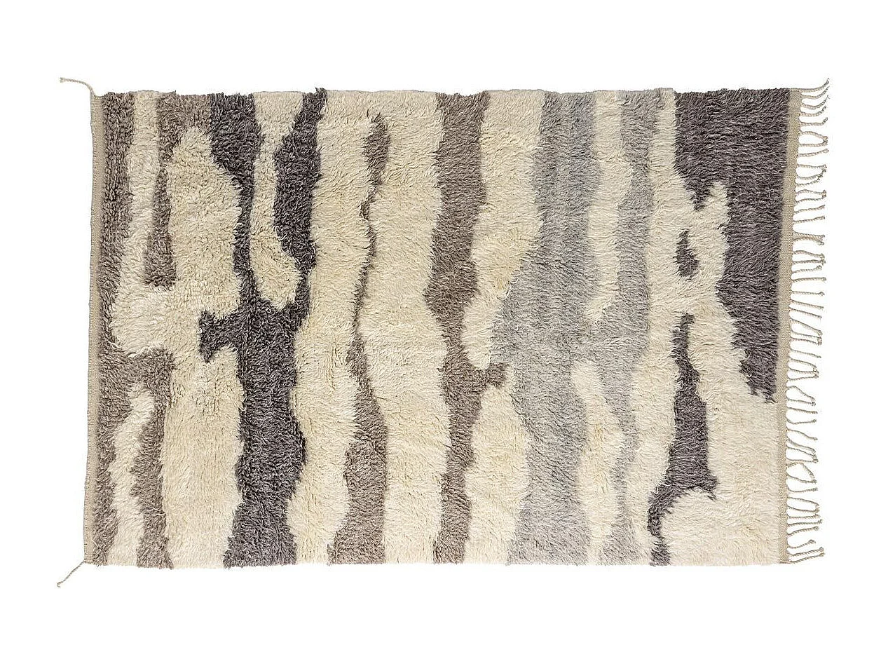 Tapis Déco en Laine "David" 160x230cm Multicolore