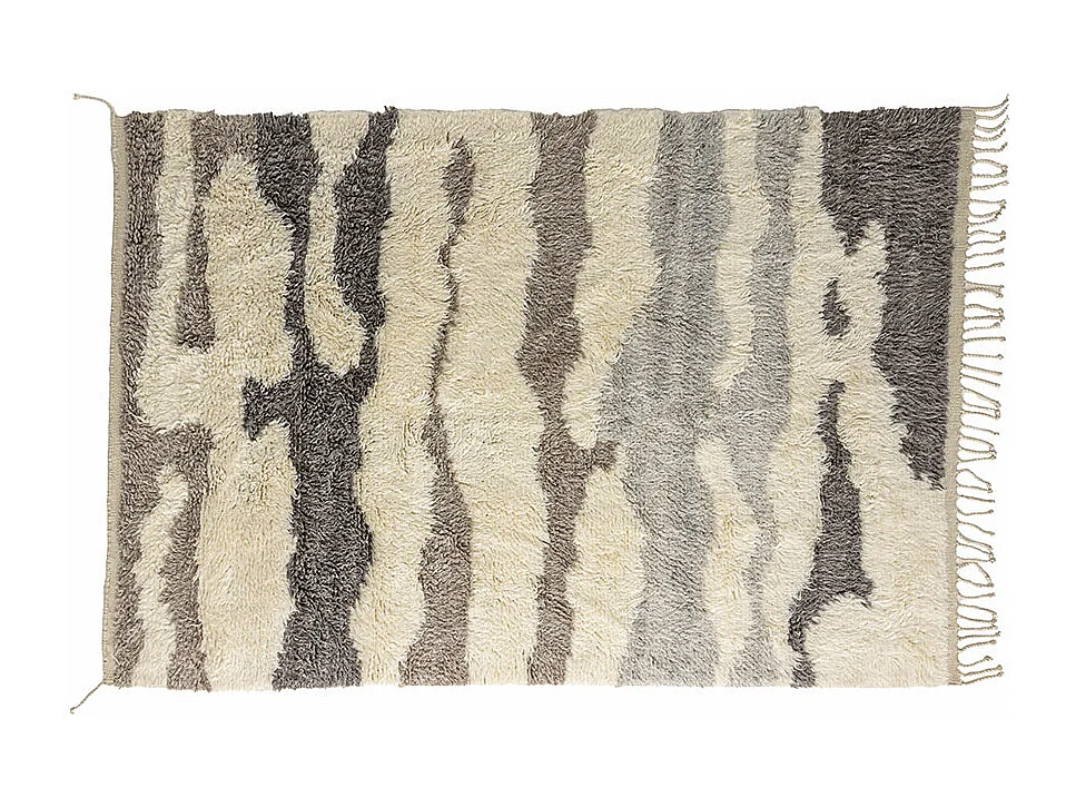 Tapis Déco en Laine "David" 302x400cm Multicolore