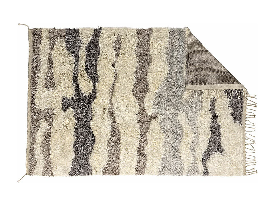 Tapis Déco en Laine "David" 302x400cm Multicolore