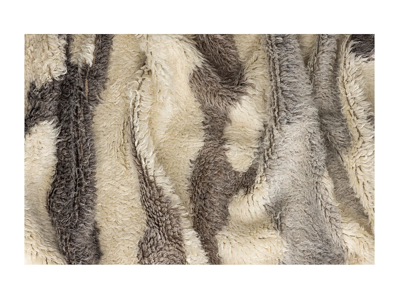 Tapis Déco en Laine "David" 302x400cm Multicolore