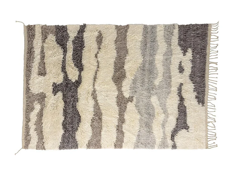 Tapis Déco en Laine "David" 302x400cm Multicolore