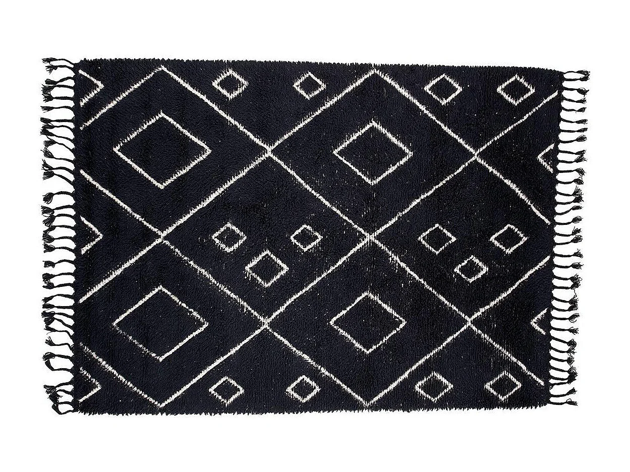 David Teppich 350x252cm schwarz.