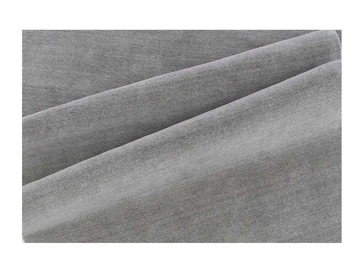 Tapis Déco en Laine "Ulla" 202x300cm Gris Clair