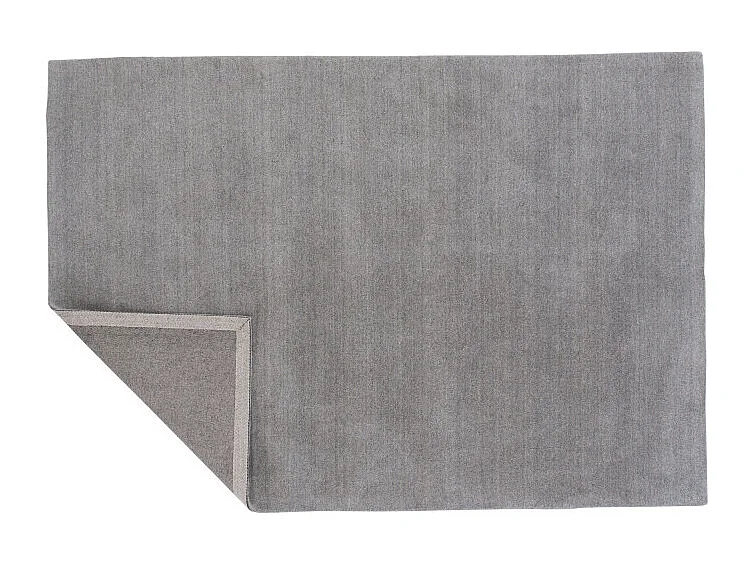 Tapis Déco en Laine "Ulla" 202x300cm Gris Clair