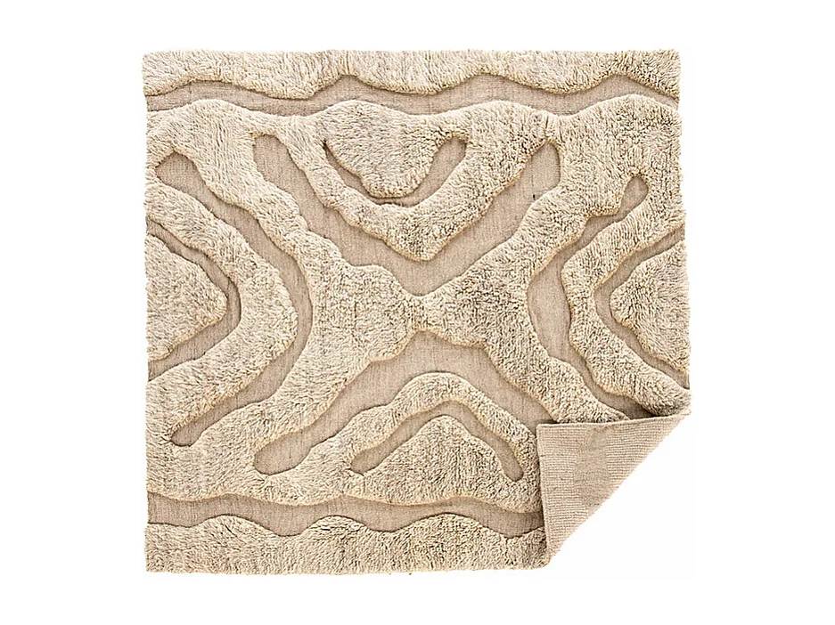 Tapis Déco en Laine "Trondheim x Josefin" 400x402cm Beige