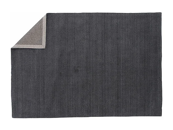 Tapis Déco en Laine "Ulla" 252x350cm Gris Foncé