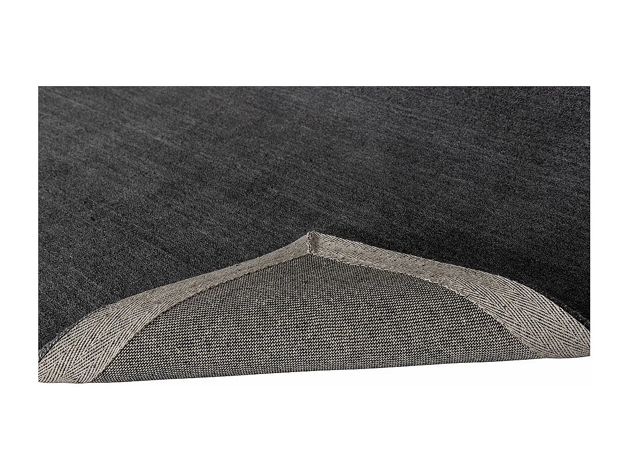 Ulla vloerkleed 350x252cm donkergrijs.