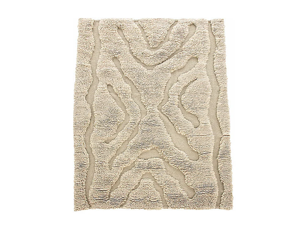 Tapis Déco en Laine "Trondheim x Josefin" 172x240cm Beige