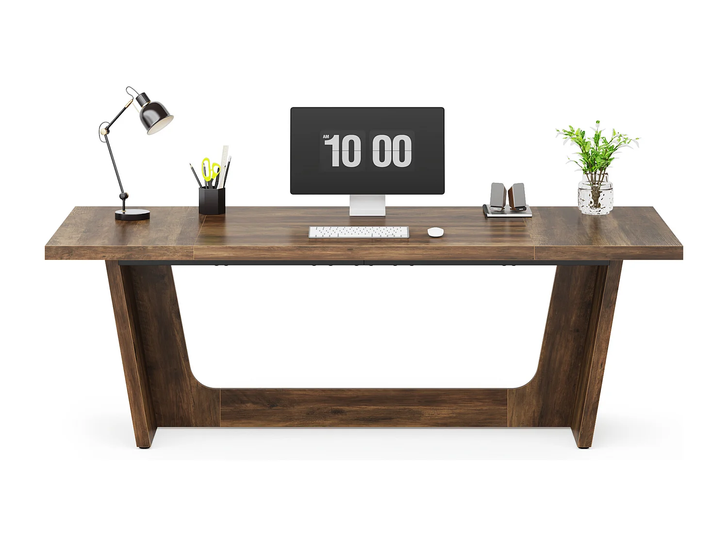 Computerbureau, 180 x 79 x 75 cm Laptopbureau, Studietafel, Laptoptafel