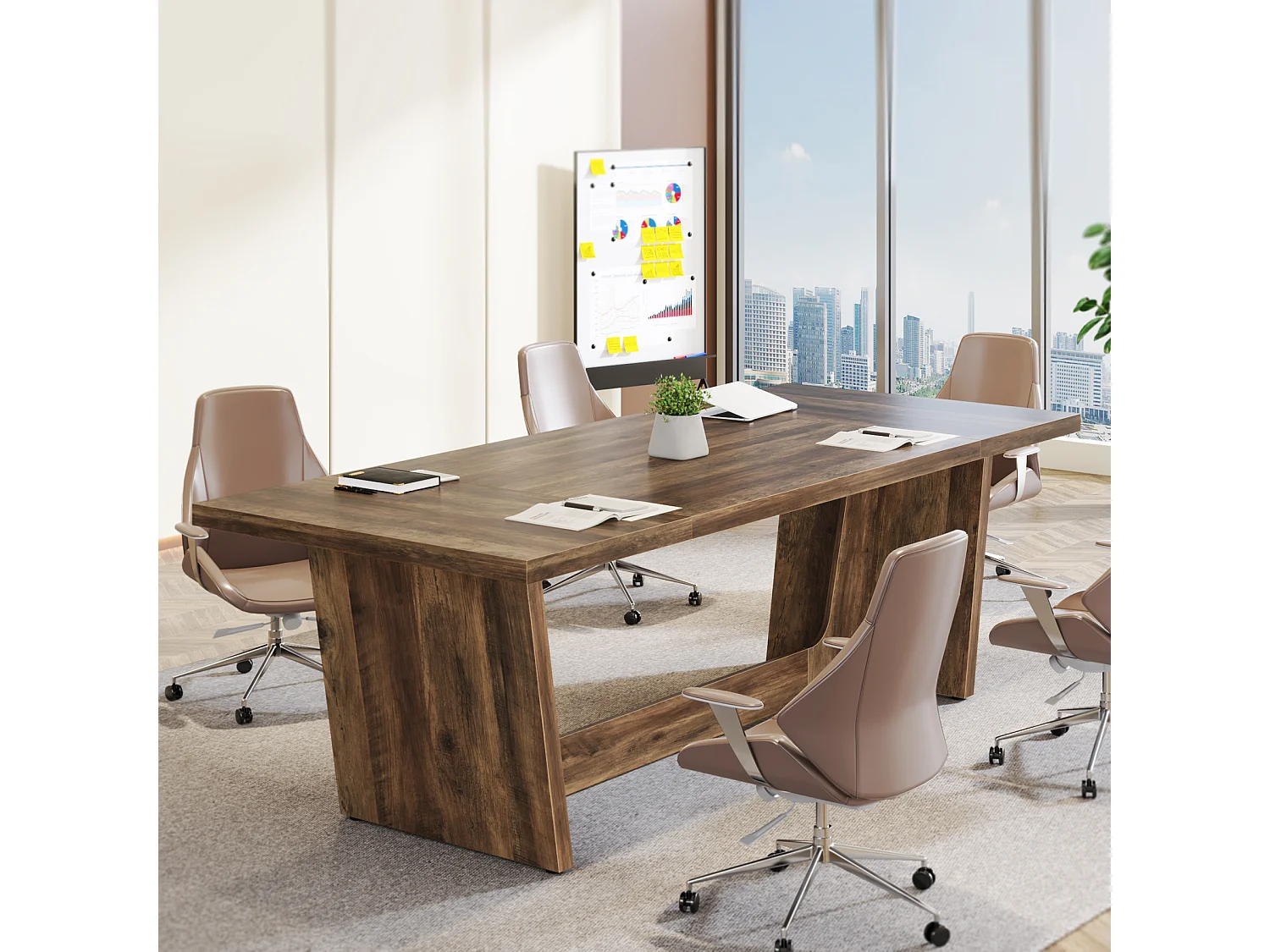 Computerbureau, 180 x 79 x 75 cm Laptopbureau, Studietafel, Laptoptafel