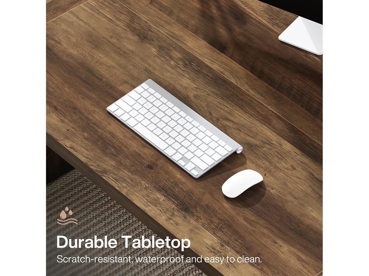 Computerbureau, 180 x 79 x 75 cm Laptopbureau, Studietafel, Laptoptafel