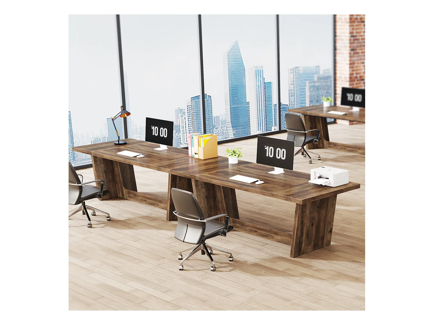 Computerarbeitsplatz, 180 x 79 x 75 cm Laptop-Arbeitsplatz, Schreibtisch, Laptop-Arbeittisch
