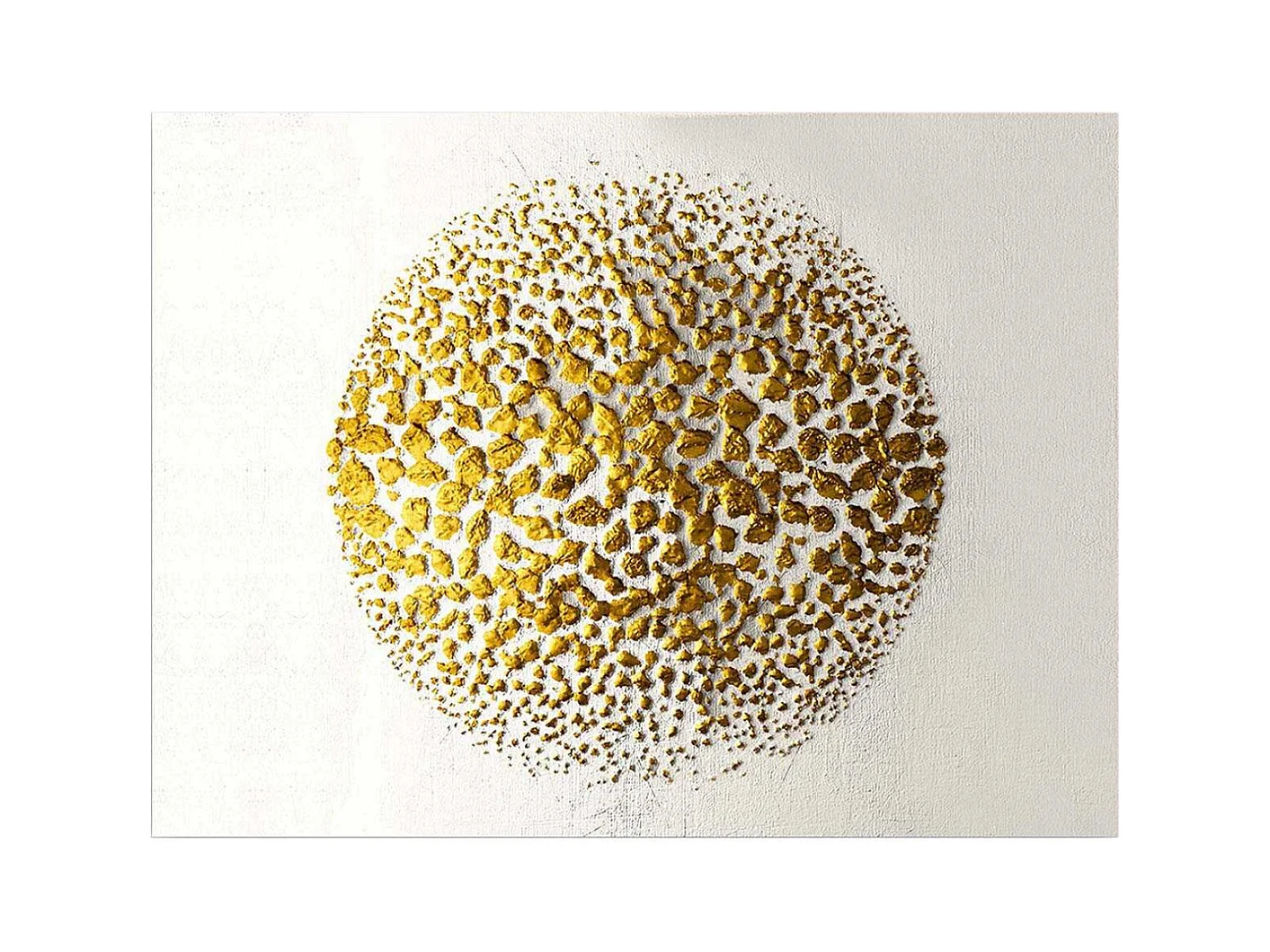 Toile décorative Golden stone 70 x 100 cm