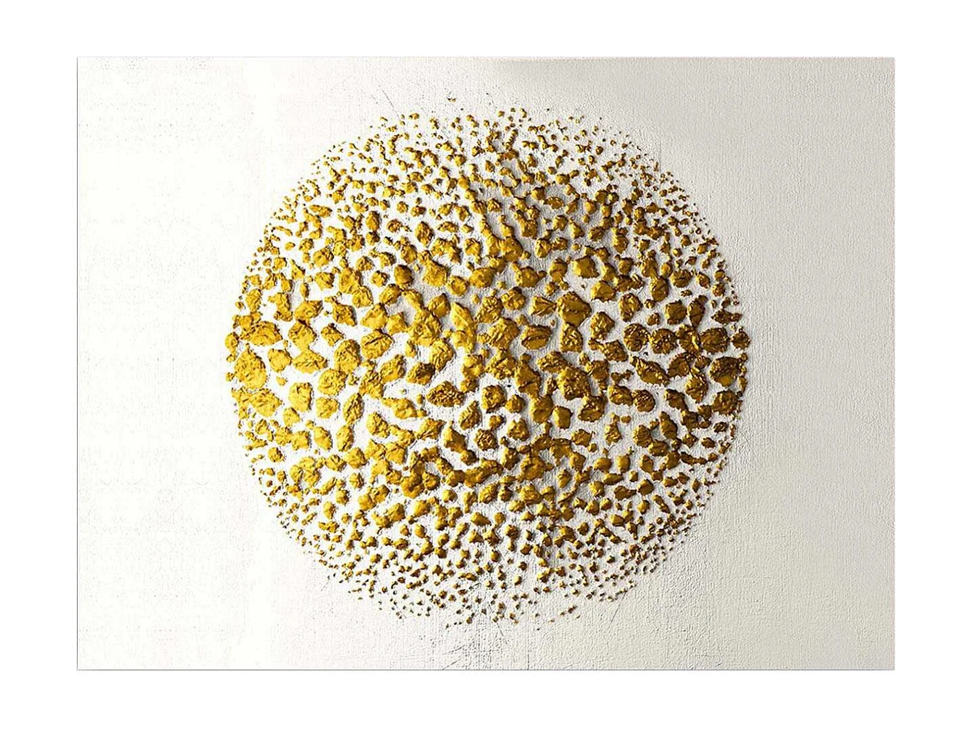 Toile décorative Golden stone 70 x 100 cm