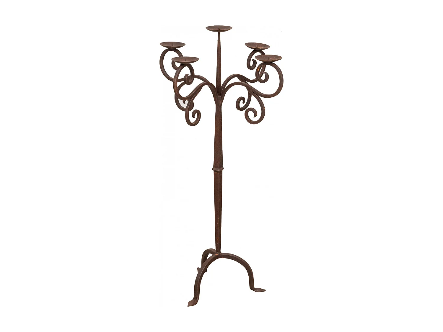 BISCOTTINI - Lutrin en fer - Finition fer antique - Parfait comme support - Porte-livre vintage - Support sur pied - Structure en métal - Mobilier - 48x28x152 cm