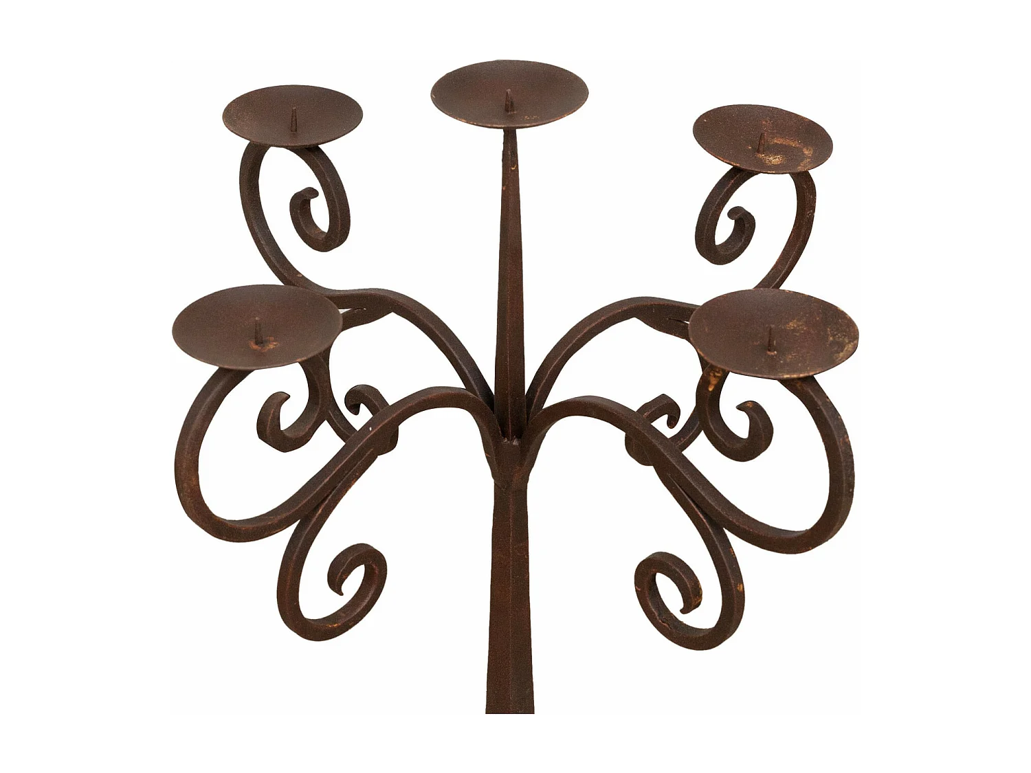 BISCOTTINI - Lutrin en fer - Finition fer antique - Parfait comme support - Porte-livre vintage - Support sur pied - Structure en métal - Mobilier - 48x28x152 cm