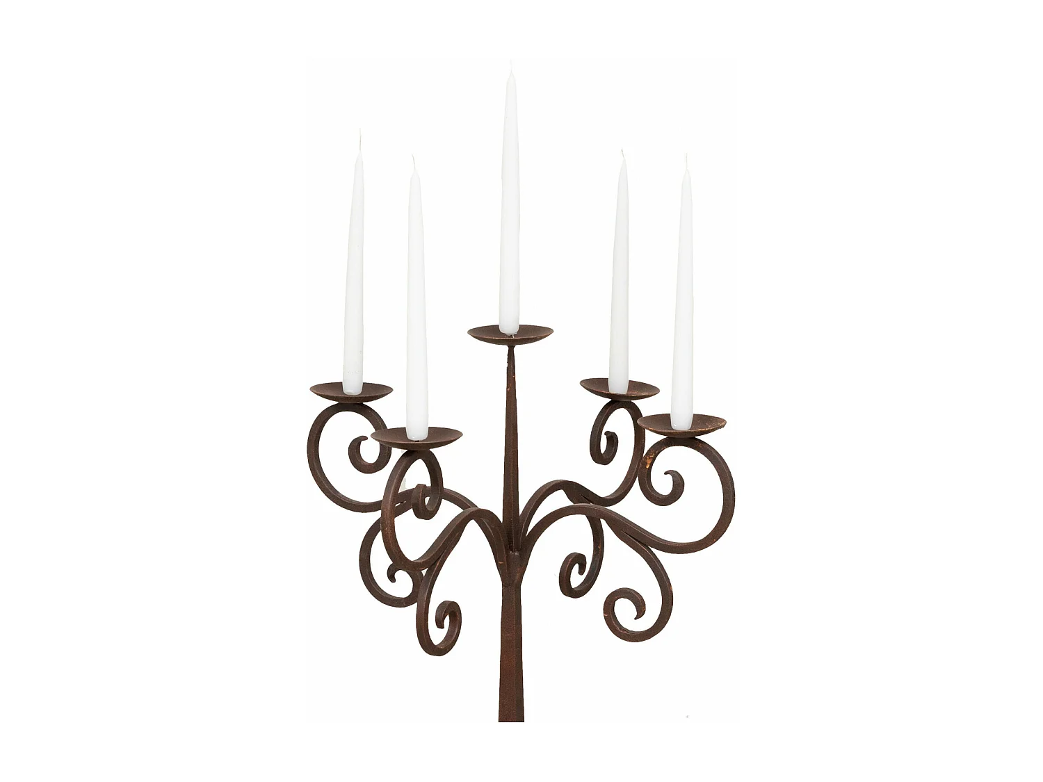 BISCOTTINI - Lutrin en fer - Finition fer antique - Parfait comme support - Porte-livre vintage - Support sur pied - Structure en métal - Mobilier - 48x28x152 cm