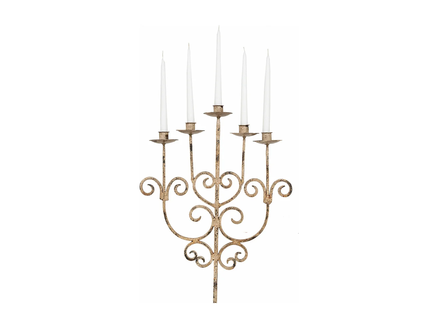 BISCOTTINI - Lutrin en fer - Finition fer antique - Parfait comme support - Porte-livre vintage - Support sur pied - Structure en métal - Mobilier - 46x28x152 cm