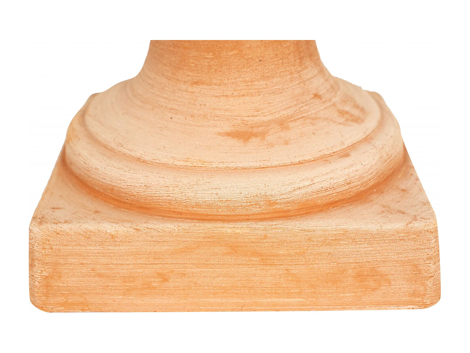 BISCOTTINI Statue - Terre cuite toscane avec finition vieillie - Décorative - À exposer - Jardin - Design - Salon - Mobilier - Salle à manger - 31x31x53 cm