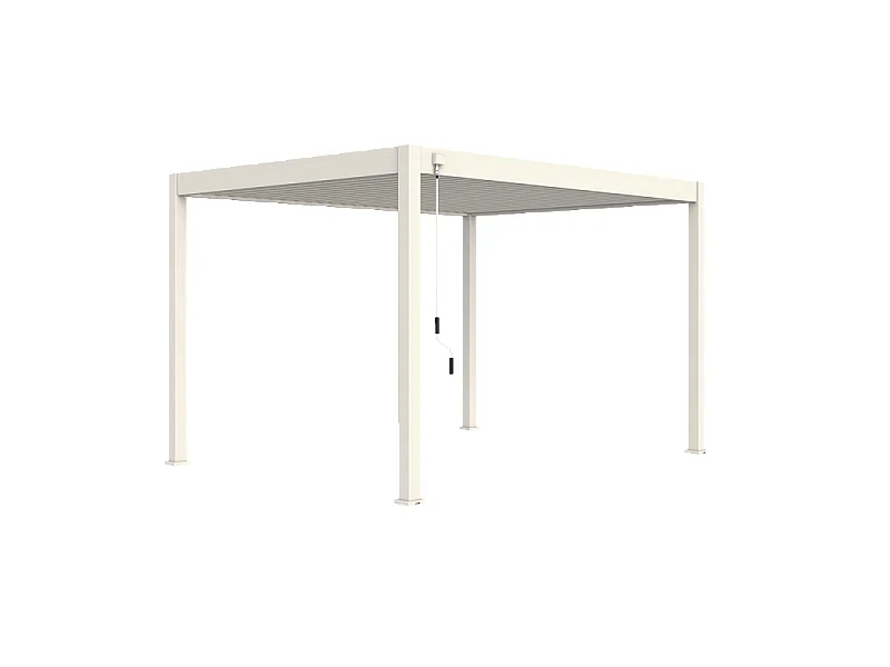 Pergola bioclimatica Ombréa® VS 3x4M - Bianco