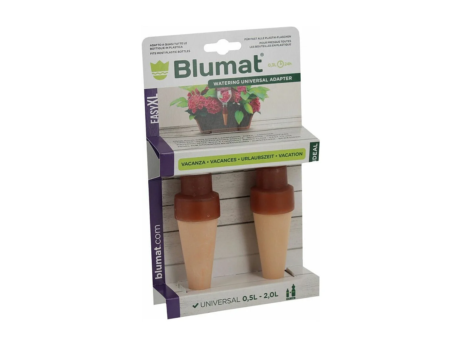 Set de 2 carottes d'irrigation pour bouteille d'eau Easy XL