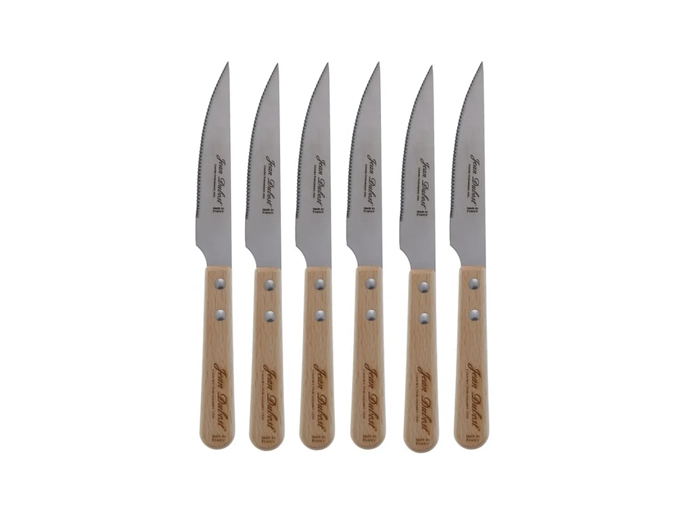 Jean Dubost Coffret de 6 couteaux à steak - CB10A79SE15311