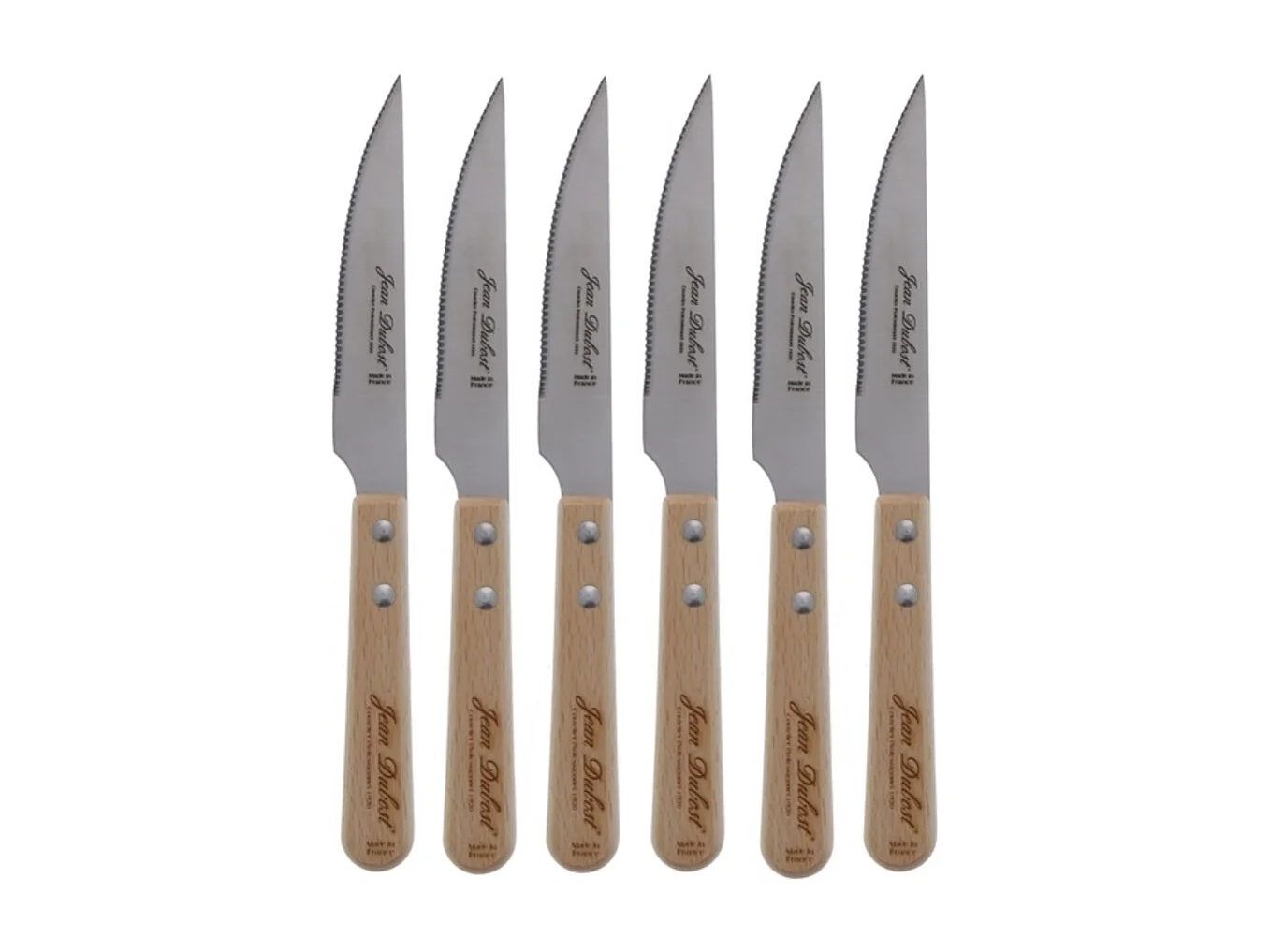 Jean Dubost Coffret de 6 couteaux à steak - CB10A79SE15311