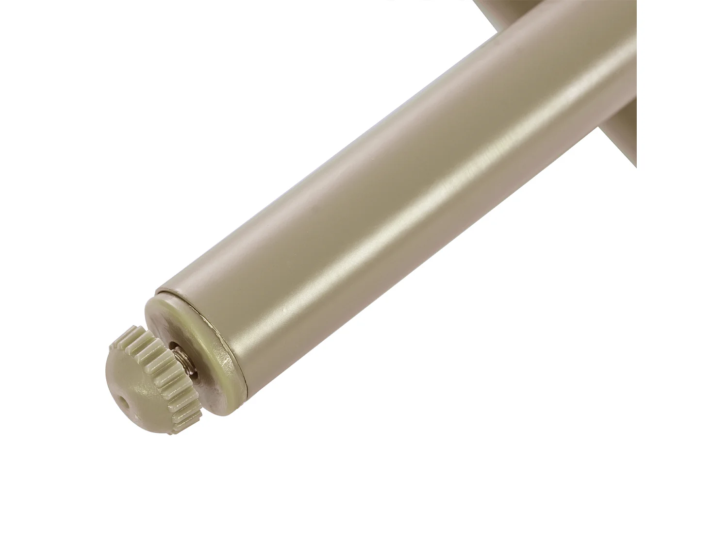 Ensemble de chaises longues de jardin en fer - Ensemble de meubles de jardin en forme de L - Avec coussins d'assise - Pieds réglables - 2 canapés + 1 table - Kaki