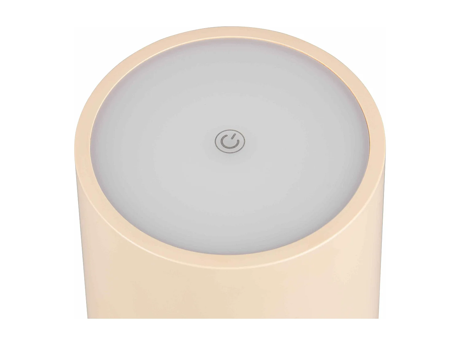 Lampada da tavolo LED ricaricabile, metallo, sabbia, H 38 cm, Fernandez