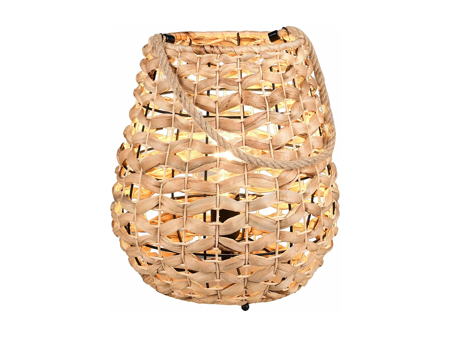 Lampada da tavolo appendibile, giacinto d'acqua, D 30 cm, Jean