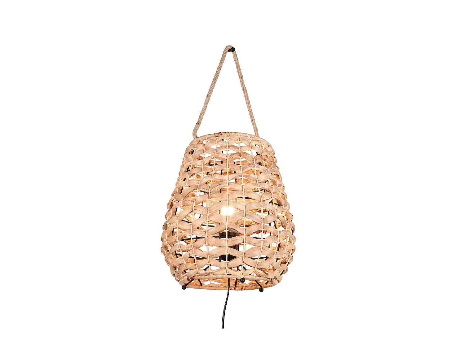 Tafellamp JEAN - 29x29x55 cm - Zwart