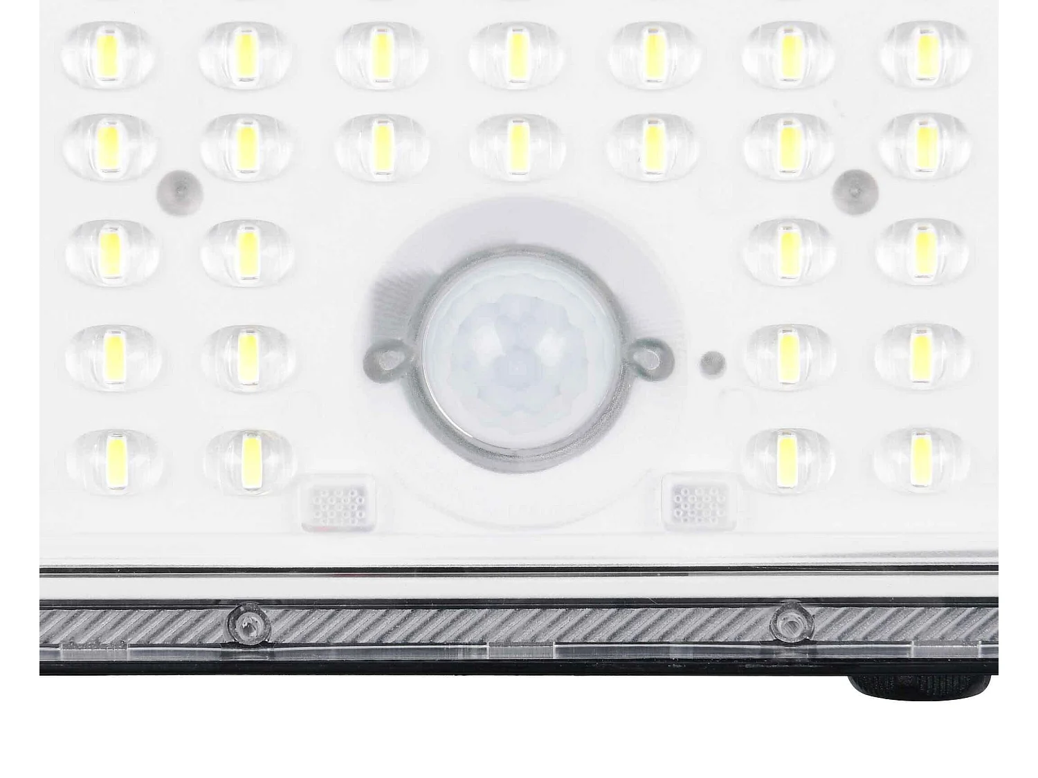 Faro da esterno LED c/pannello solare, c/sensori, nero, L 20 cm, Acora