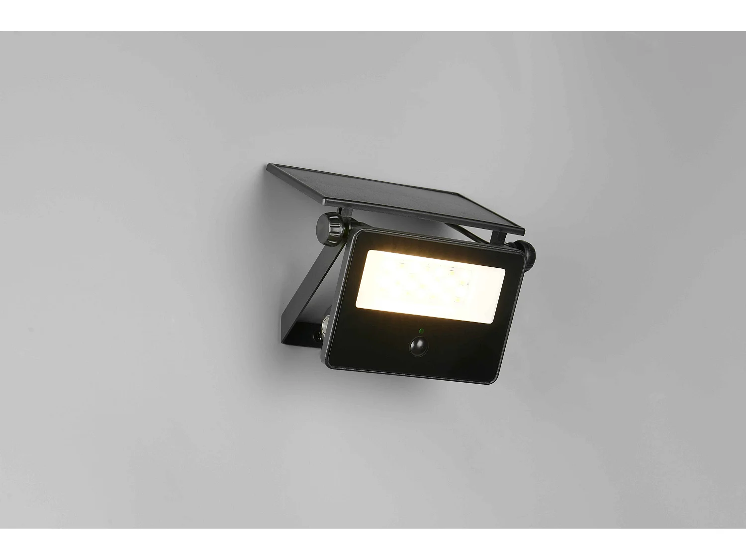 Faro da esterno LED, solare, c/sensore movimento, nero, L 15 cm, Moura