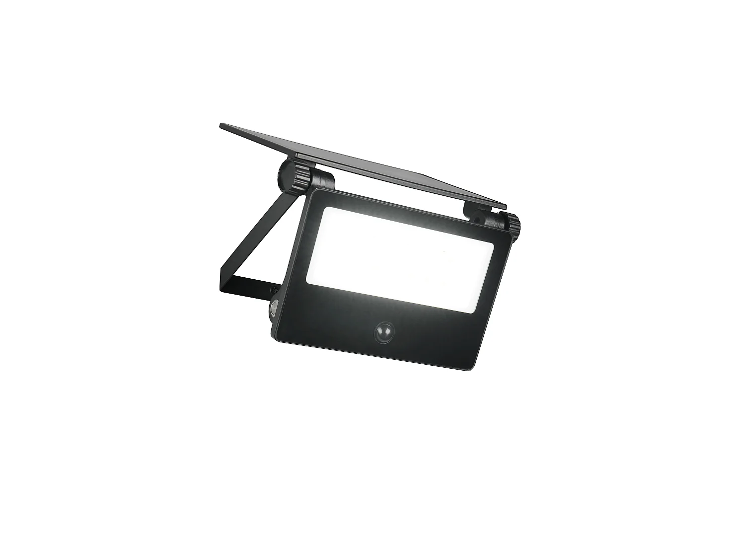 Faro da esterno LED, solare, c/sensore movimento, nero, L 21 cm, Moura