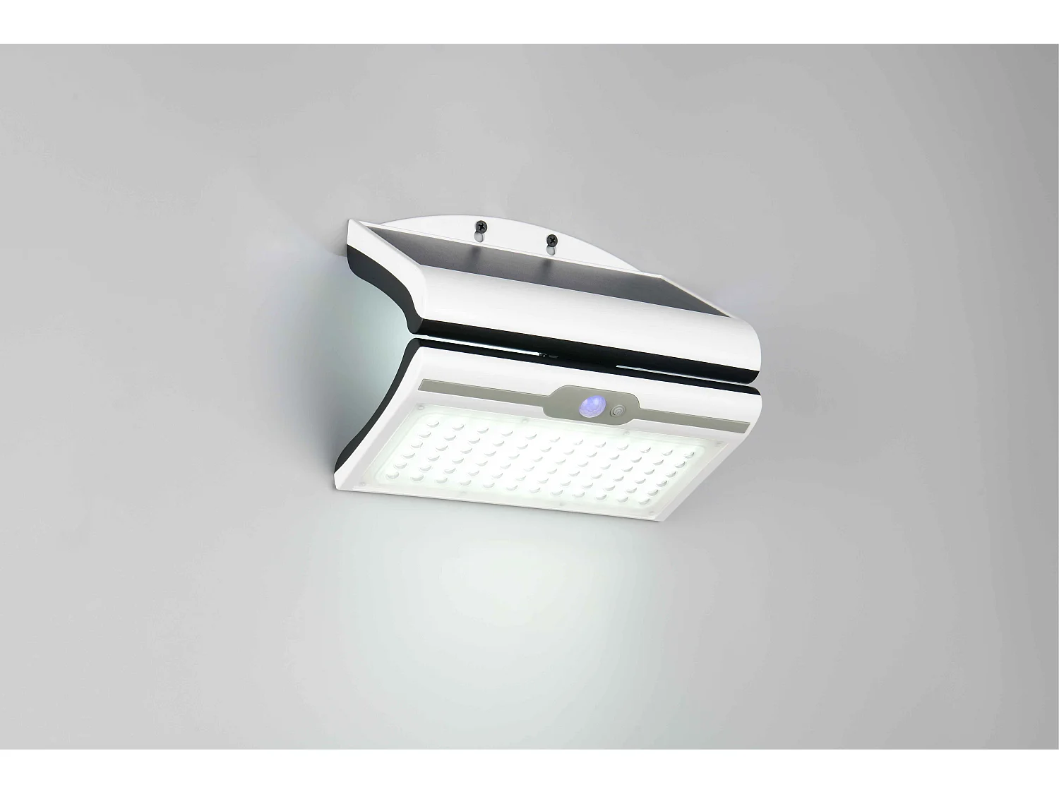 Faro da esterno LED, solare, c/sensore crepuscolare, bianco, L 23 cm, Macapa