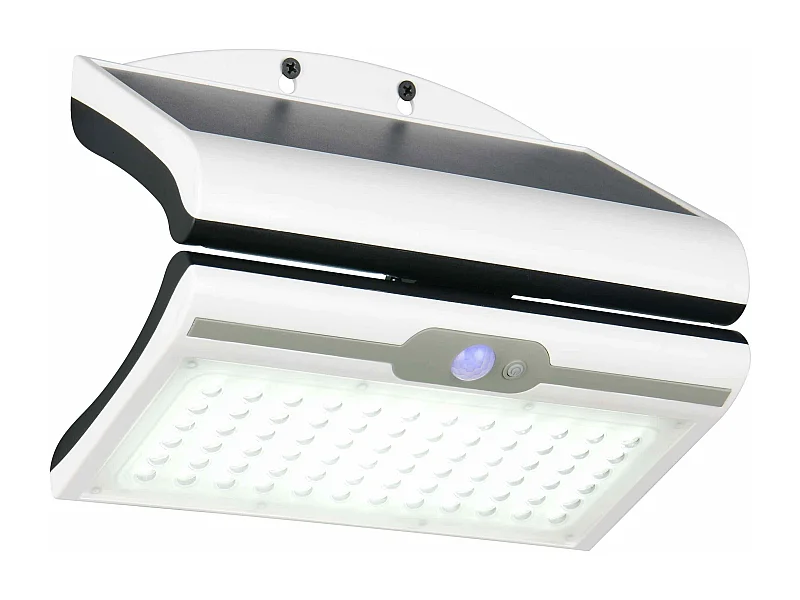 Faro da esterno LED, solare, c/sensore crepuscolare, bianco, L 23 cm, Macapa