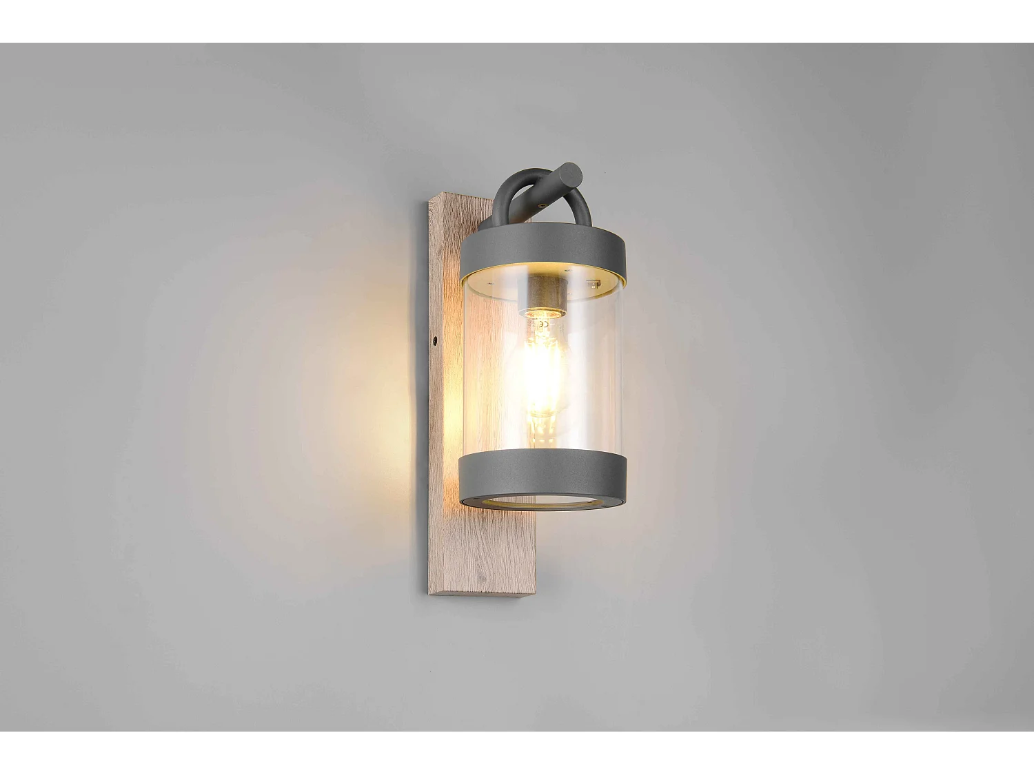 Wandlamp SAMBESI - 0x0x33 cm - Bruin