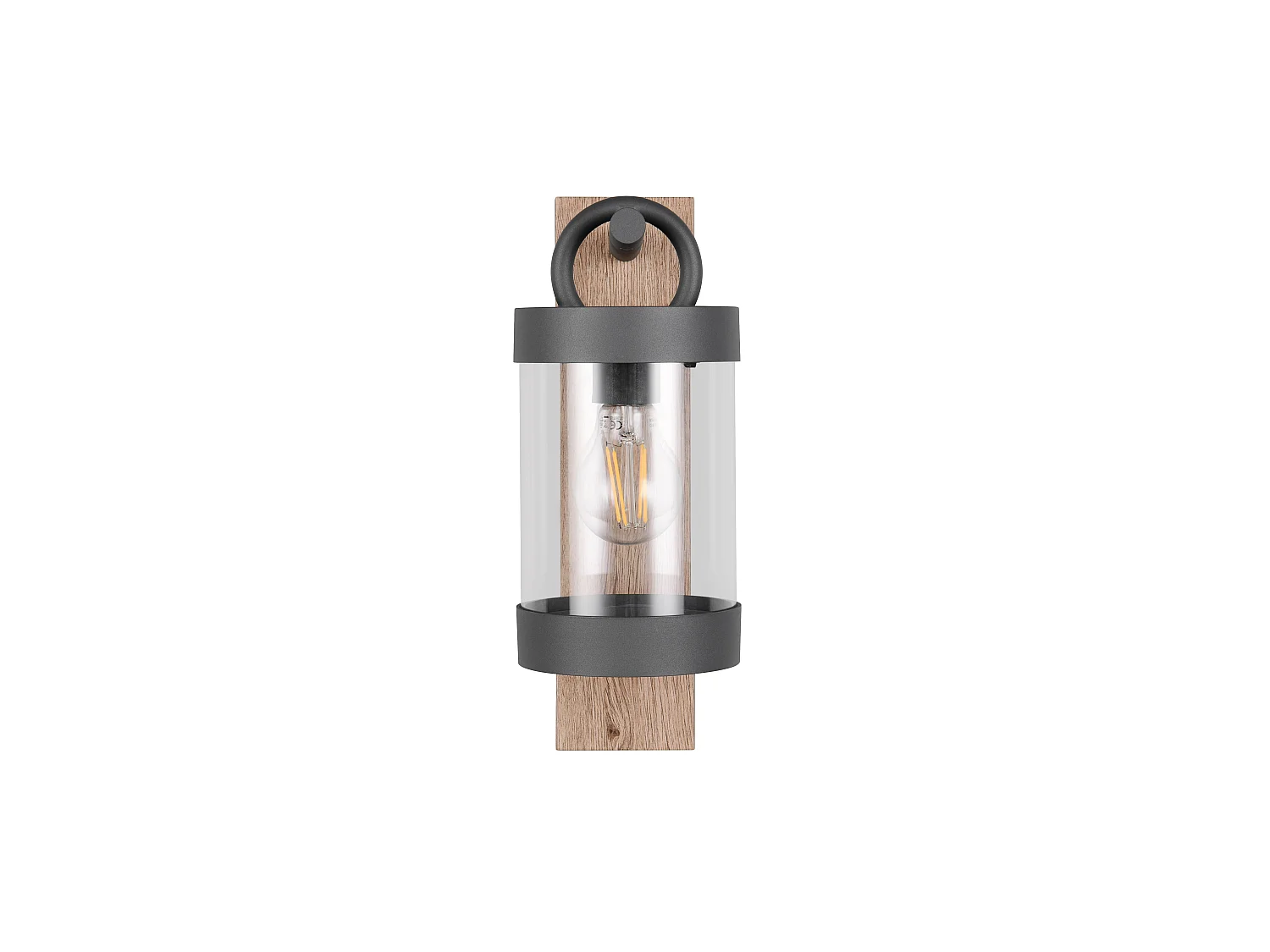 Wandlamp SAMBESI - 0x0x33 cm - Bruin