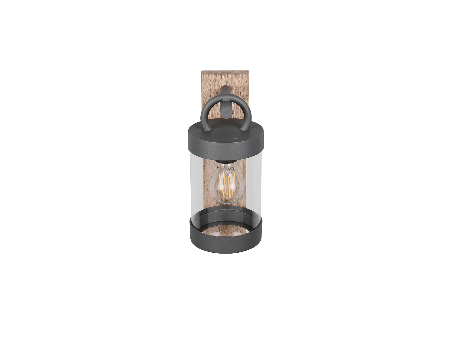 Wandlamp SAMBESI - 0x0x33 cm - Bruin