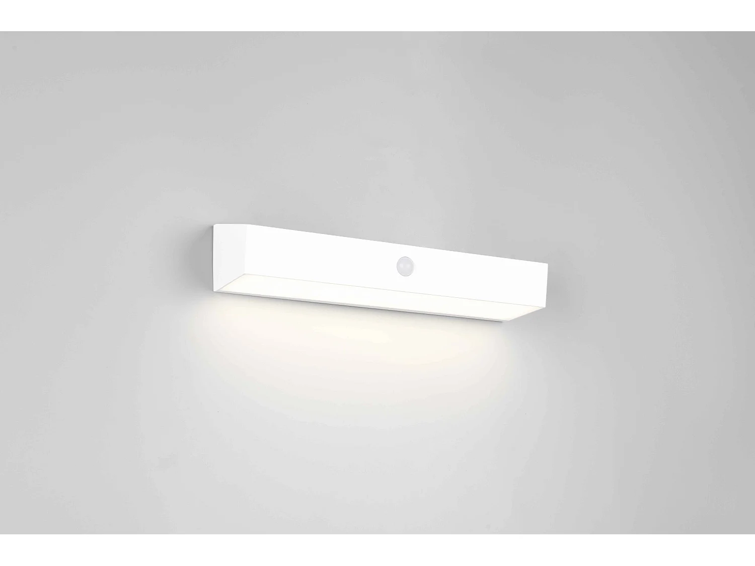 Applique da esterno LED, solare, c/sensori, bianco, L 30 cm, Silves