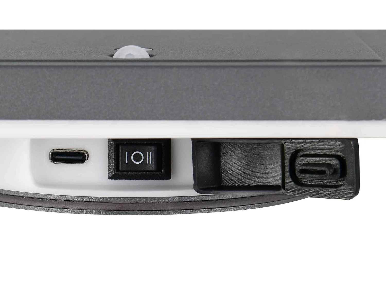 Applique da esterno LED ricaricabile, c/sensori, quadrata, 14x14 cm, Fortaleza