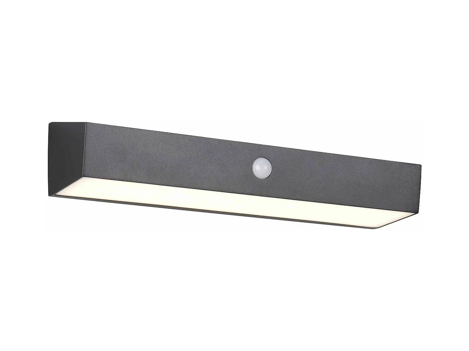 Applique da esterno LED, solare, c/sensori, nero, L 30 cm, Silves