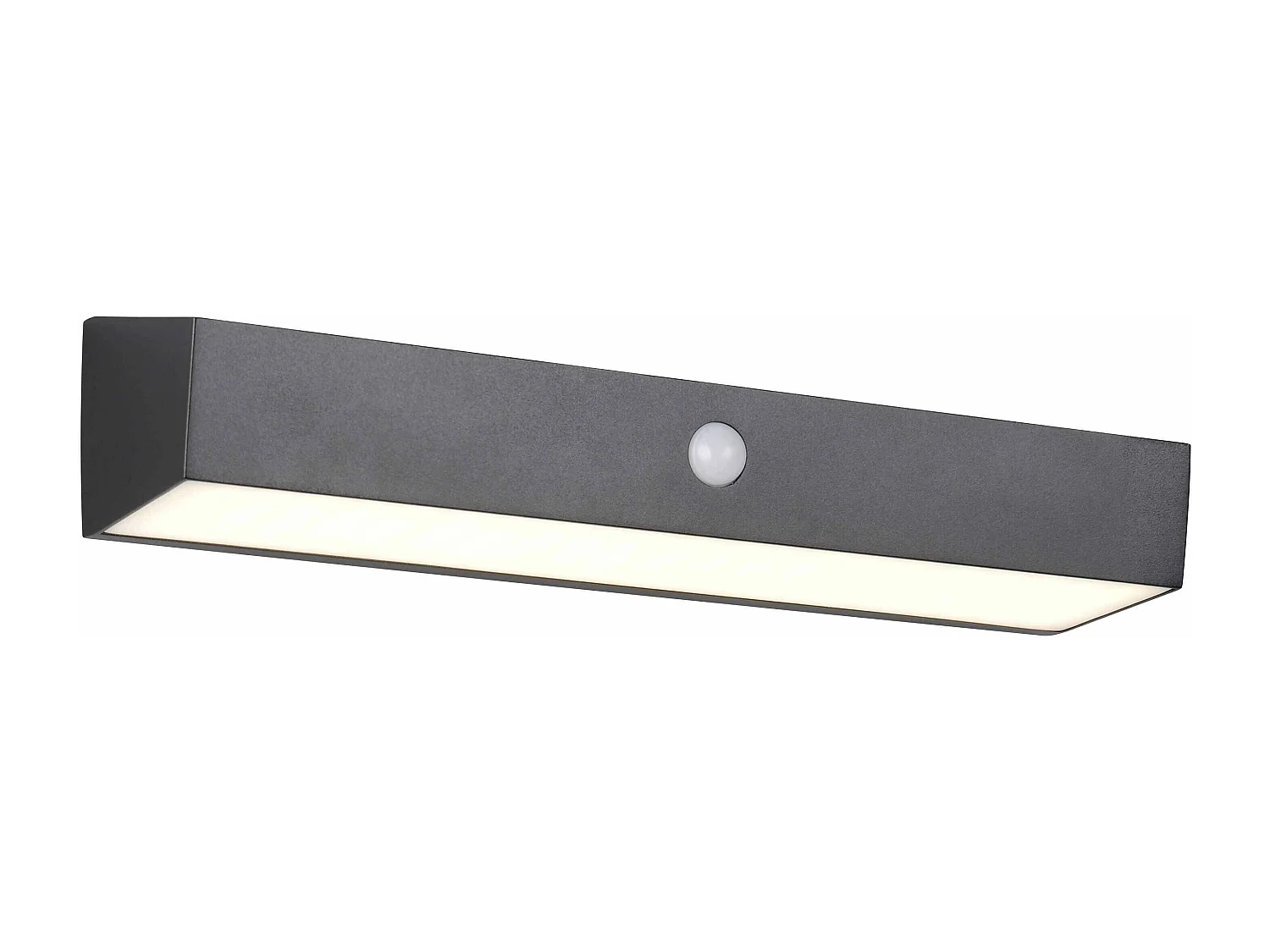 Applique da esterno LED, solare, c/sensori, nero, L 30 cm, Silves