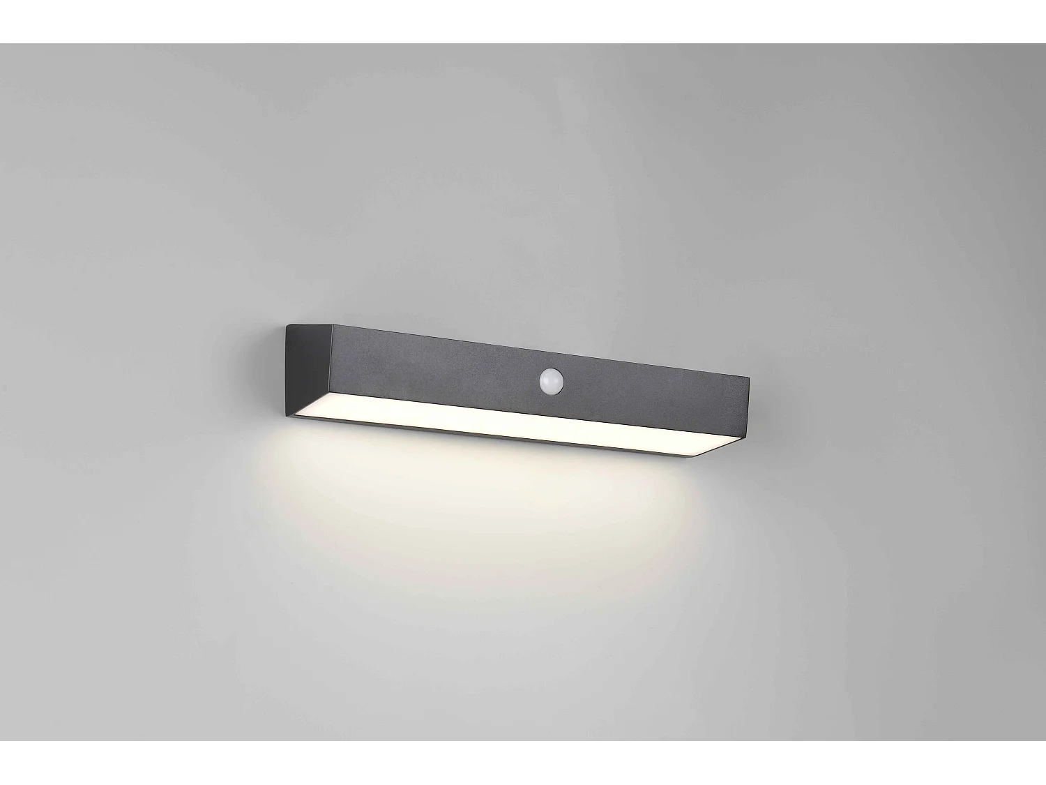 Applique da esterno LED, solare, c/sensori, nero, L 30 cm, Silves