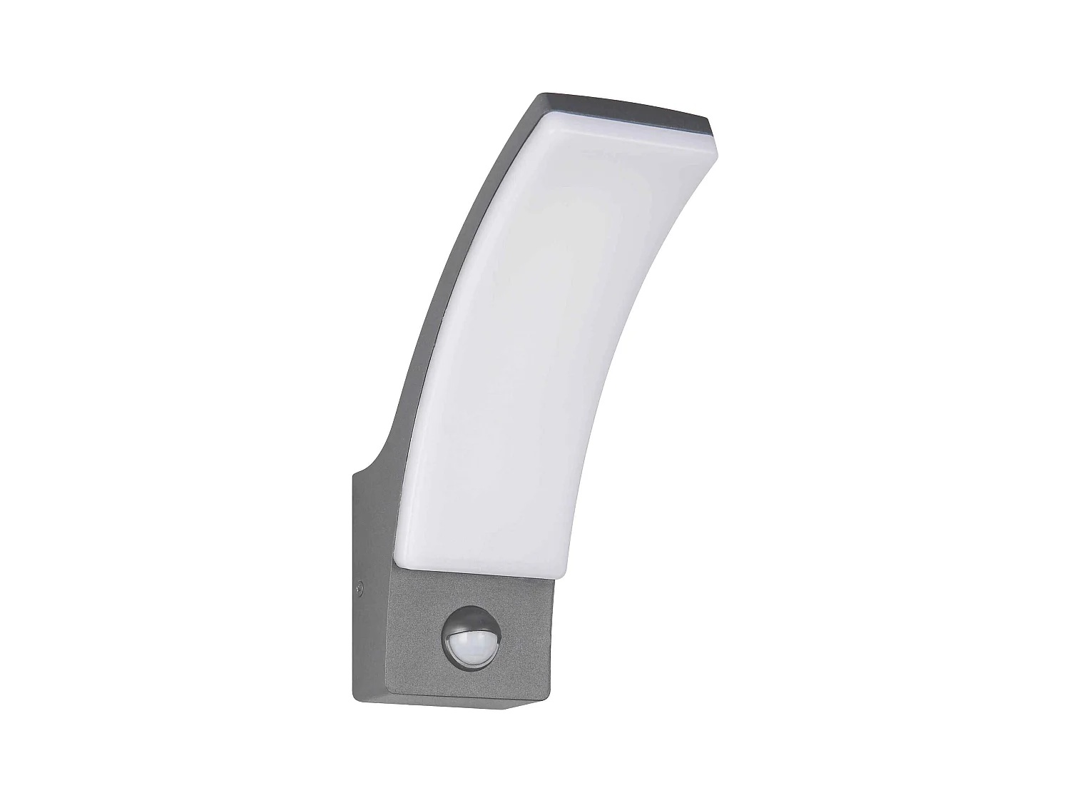 Applique da esterno LED c/sensore movimento, antracite, H 23 cm, Beja