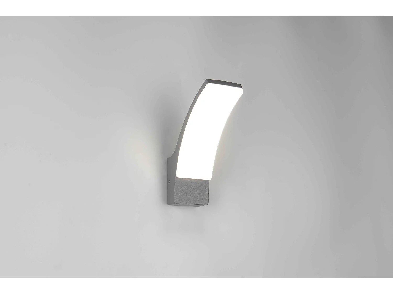 Applique da esterno LED, alluminio, antracite, H 23 cm, Beja