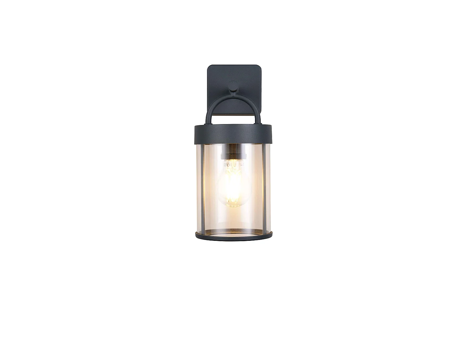 Wandlamp ALMERIA - 0x0x29 cm - Antraciet