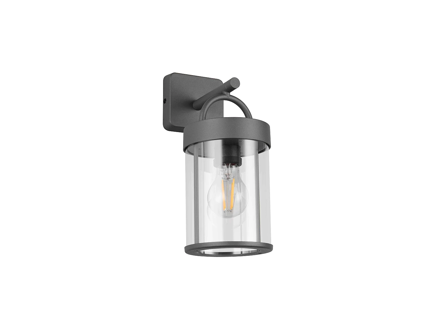 Wandlamp ALMERIA - 0x0x29 cm - Antraciet